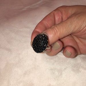 Black Spinel Ring